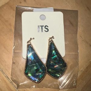 Iridescent earrings